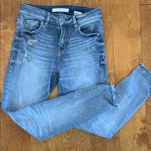 Light wash jeans